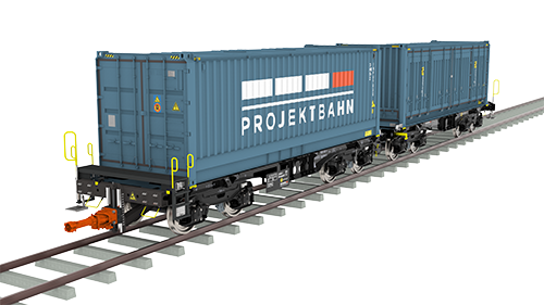 Projetkbahn-Kuppelwagen_Spezial Projektbahn Kupplungsadapterwagen Spezial